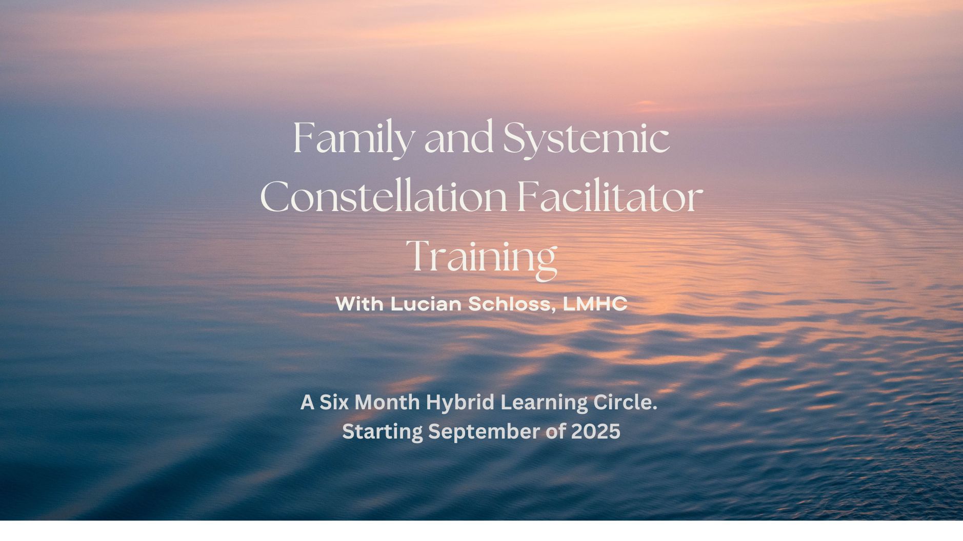 Training Landing Page